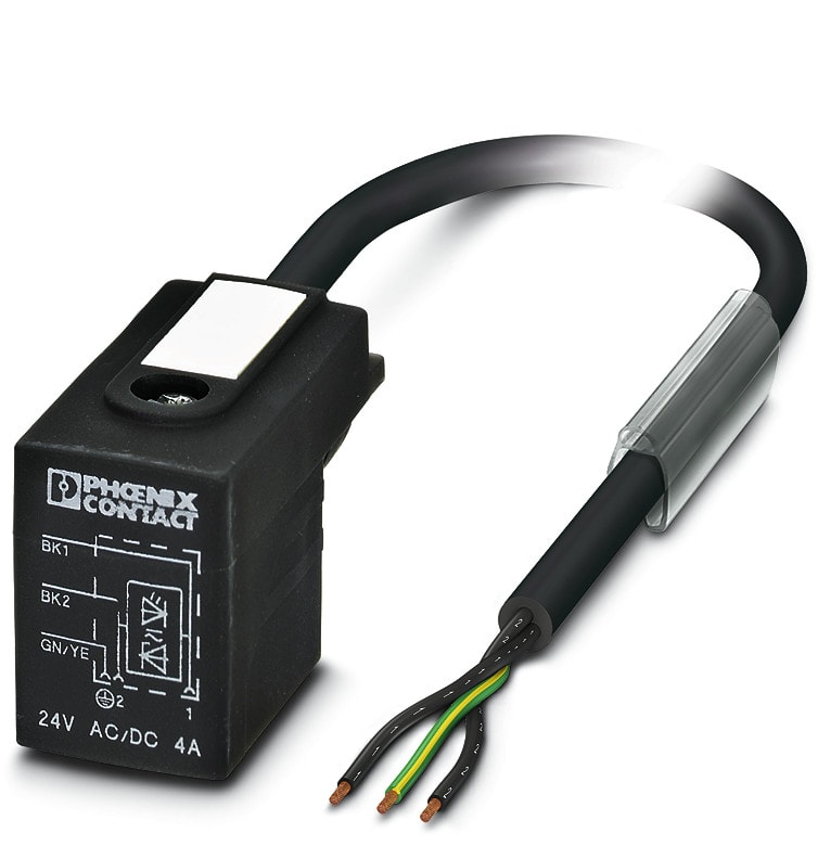 PHOENIX CONTACT - Anturikaapeli - 1435409 SAC-3P- 5,0-PUR/B-1L-Z