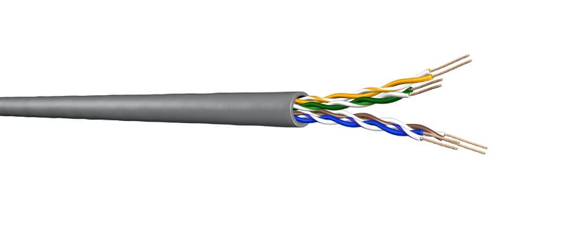 DRAKA - Tietoverkkokaapeli-CAT6 - Cat6 U/UTP 4P Eca K500