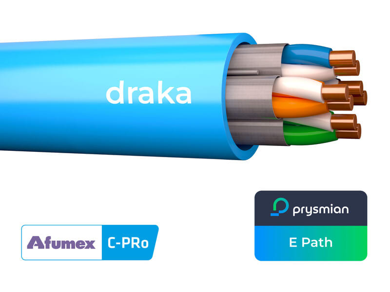 PRYSMIAN - Tietoverkkokaapeli-CAT6a - Cat6A U/FTP 4P Cca K500