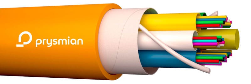 PRYSMIAN - Valokuitukaapeli sisä/ulko K4000 - FZMSU-D 6xSM Eca