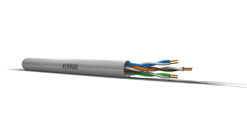 KERMAN - Tietoverkkokaapeli-CAT6 - Cat6 U/UTP 4P Dca K500