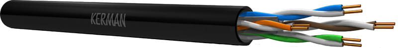 FSM - Tietoverkkokaapeli-CAT6 - Cat6 U/UTP 4P ulko Fca K500