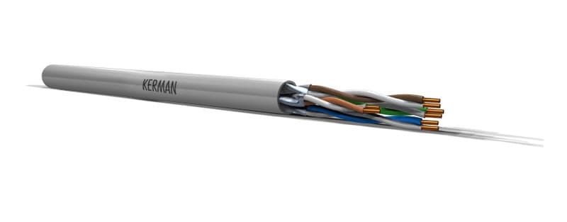 KERMAN - Tietoverkkokaapeli-CAT6a - Cat6A U/FTP 4P Cca K500