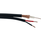 EXCEL NETWORKING - Antennikaapeli - COAX RG59 SG 0.5 PVC BK 100M