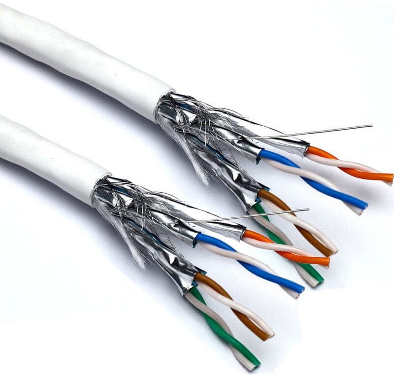 EXCEL NETWORKING - Tietoverkkokaapeli-CAT6a - Cat6A S/FTP 2x4P Cca K500