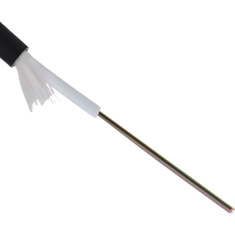 EXCEL NETWORKING - Valokuitukaapeli sisä/ulko - EXL OM4 LT 4C 50/125 B2CA BK