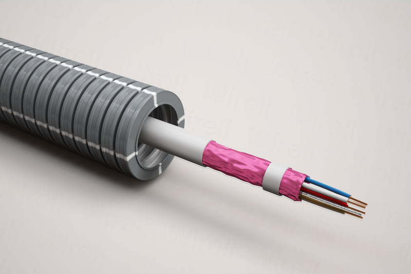 WIRELL - Putkijohto - 16HF-A KLMA 4x0.8+0.8 Dca R100