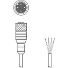 LAPP AUTOMAATIO - Anturikaapeli - KD U-M12-4A-P1-100