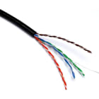 EXCEL NETWORKING - Tietoverkkokaapeli-CAT5e - Cat5E U/UTP 4P Fca BK K305