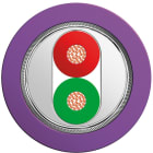 BIZLINK - Autom.kaapeli PROFIBUS DP FRNC - 1X2X0,75 VIO L45467-G17-C56