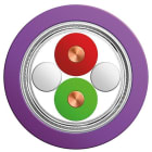 BIZLINK - Autom.kaapeli PROFIBUS DP FEP - 1X2X0,64 VIO L45467-G16-N17