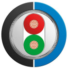 BIZLINK - Autom.kaapeli PROFIBUS PA PVC - 1X2X1,3 MUSTA L45467-J21-C45