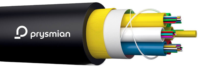 PRYSMIAN - Valokuitukaapeli ilma - FZORMU-SD 8x12xSM ADSS 4,5kN