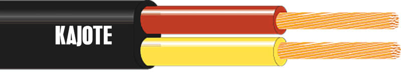 KAJOTE - Autojohto litteä Kajote - AJM 2x2.5 MU pk500 Eca