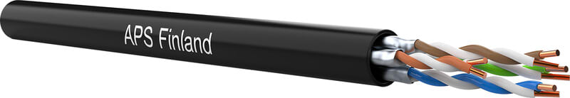 APS - Tietoverkkokaapeli-CAT6a - Cat6A 4P U/FTP Fca ulkokaapeli