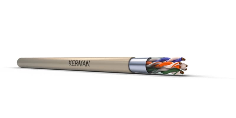 KERMAN - Tietoverkkokaapeli-CAT6a - Cat6A U/UTP 4P Cca K500