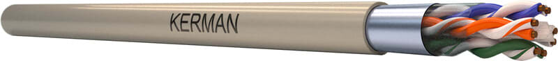 KERMAN - Tietoverkkokaapeli-CAT6a - Cat6A U/UTP LSHF Dca 4p 500m