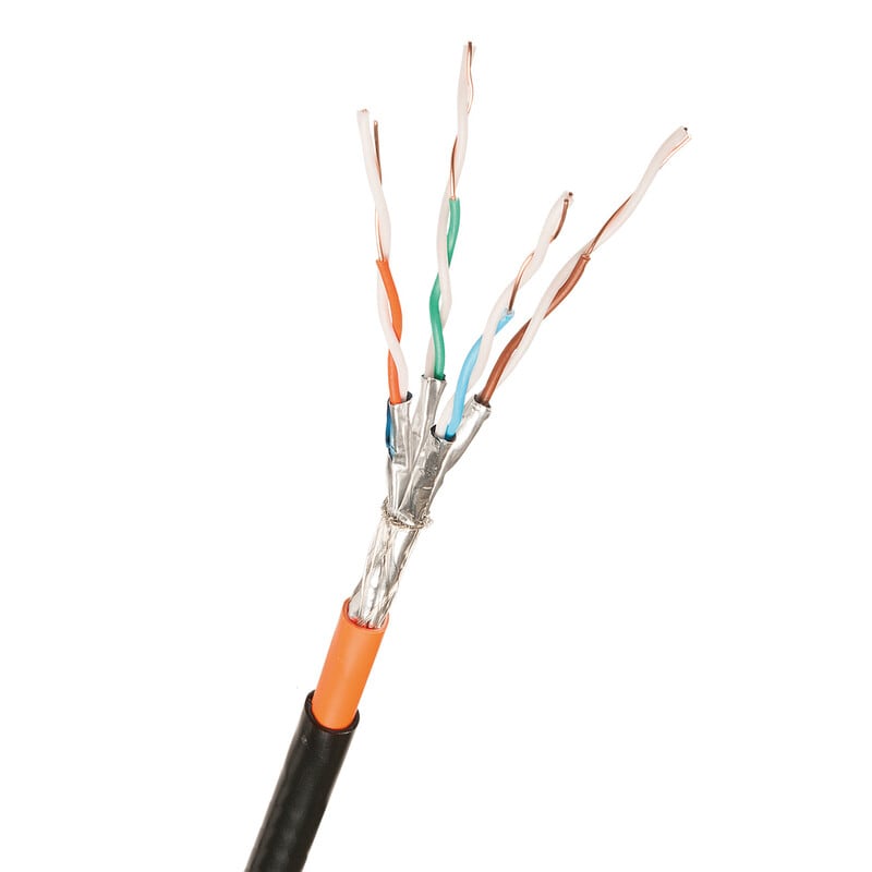 NEXANS - Tietoverkkokaapeli-CAT6a - Cat6A S/FTP 4P sisä/ulko DcaK500