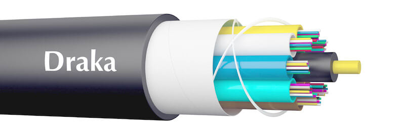 DRAKA - Valokaapeli mikroputki G652D - FZOMU-SD Nano A-DQ2Y 8x12 (96)