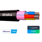 DRAKA - Merkinantokaapeli-HF - KLMA-HF C-PRo 4x0,8+0,8 MU PK500