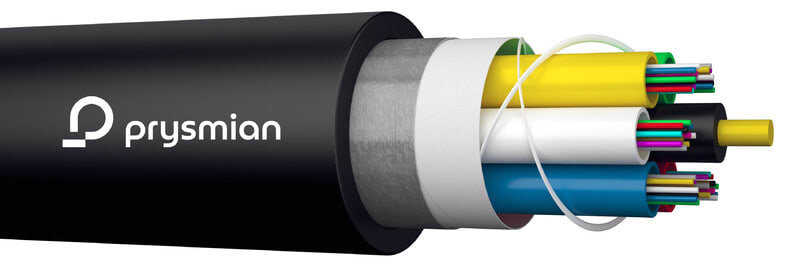 PRYSMIAN - Valokuitukaapeli kanava G652D K6000 - FZOHBMU-SD 4x12xSM
