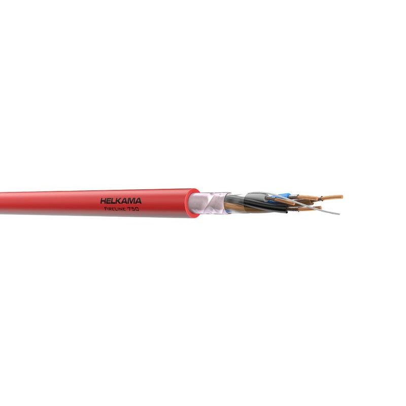 HELMACAB - Instrumentointikaapeli FRHF 500V - FireLine 750 FRHF 3x1,5 N K1000