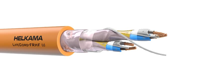 HELMACAB - Instrumentointikaapeli FRHF 300V - LifeCord-FRHF(i) 19x2x0,75 K1000
