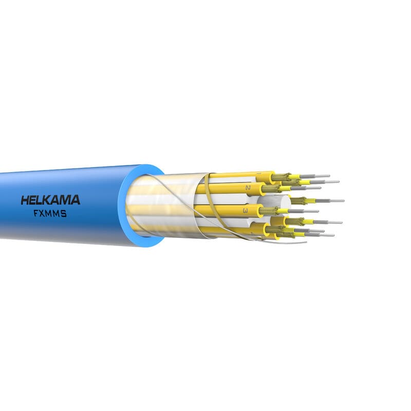 HELMACAB - Valokaapeli sisä 8xOM3 - FXMMS 8 OM3T (2mm) HF