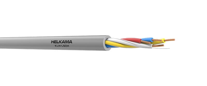 HELMACAB - Instrumentointikaapeli - KLM-LSZH 4x0,8 PK600 Dca