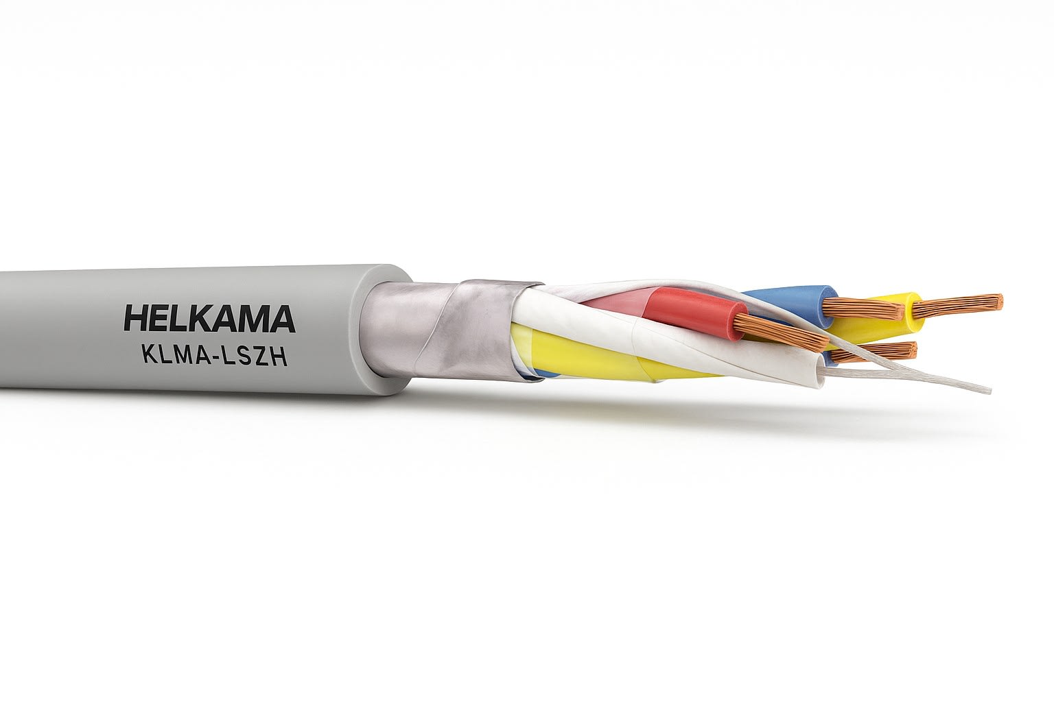 HELMACAB - Instrumentointikaapeli - KLMA-LSZH 2x0,8+0,8 PU PK600 Dca