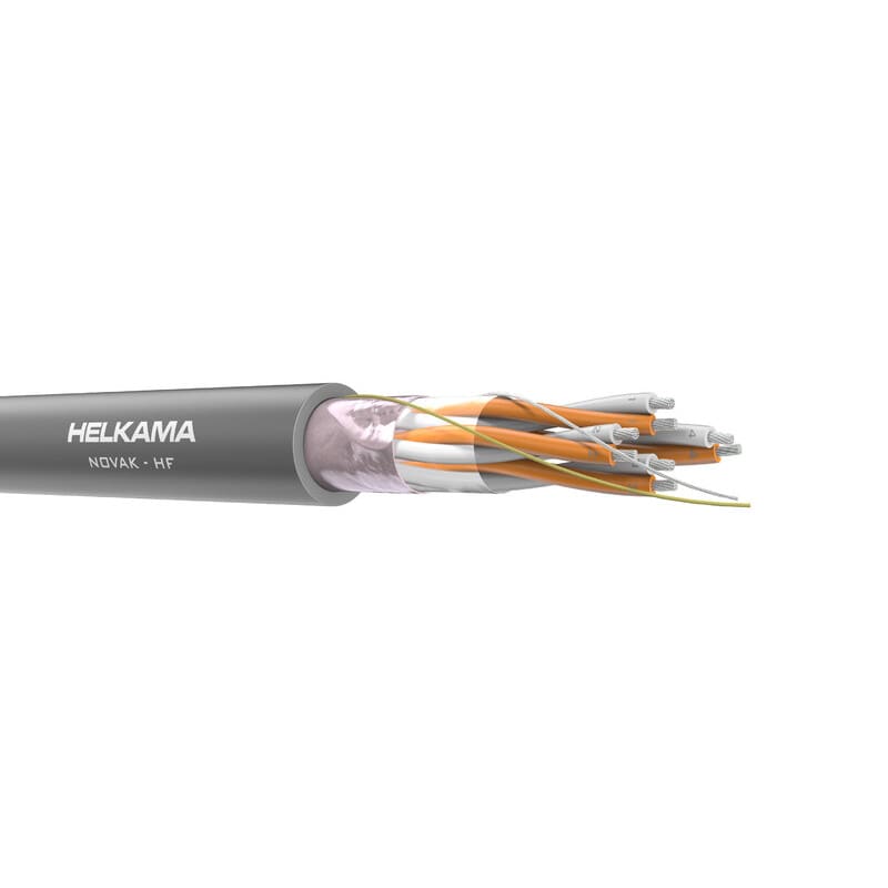 HELMACAB - Instrumentointikaapeli-HF Helkama - NOVAK-HF 2x2x0,5+0,5 PK200 Dca