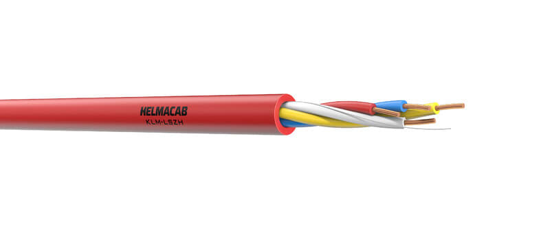 HELMACAB - Instrumentointikaapeli HF - KLM-LSZH 2x1,0 PU PK600 Cca