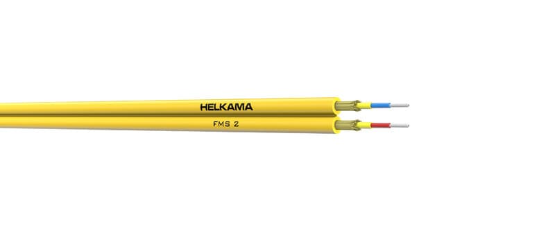 HELMACAB - Valokaapeli sisä 2xOS1 - FMS 2 SMT (2mm) LSZH