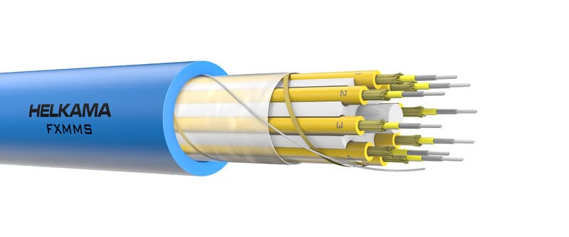 HELMACAB - Valokaapeli sisä 6xOS1 - FXMMS 6 SMT (2mm) HF