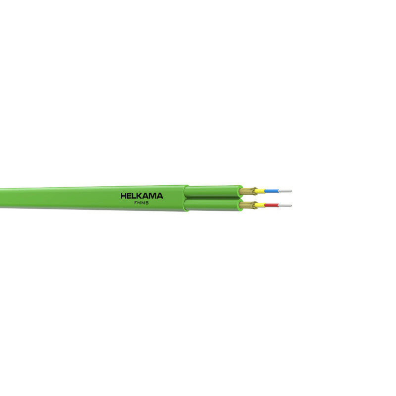 HELMACAB - Valokaapeli sisä 2xOM1 (62,5) - FMMS 2 GKT (2mm) LSZH