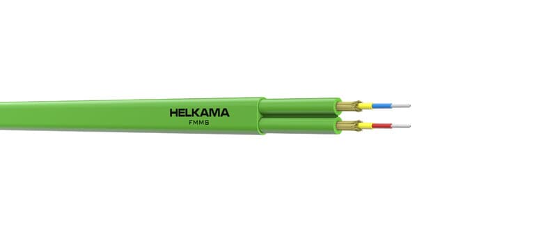 HELMACAB - Valokaapeli sisä 2xOM1 (62,5) - FMMS 2 GKT (2mm) LSZH