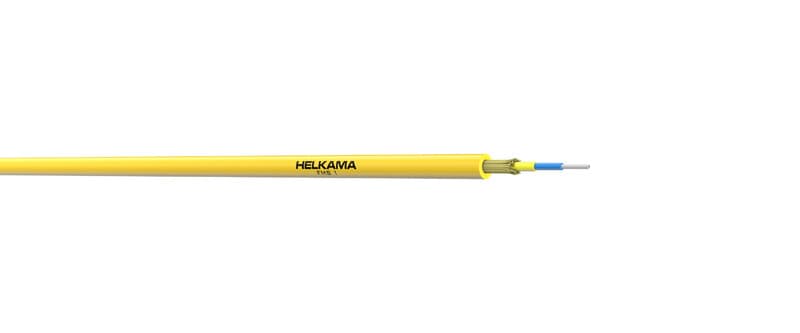 HELMACAB - Valokaapeli sisä 1xOM1 (62,5) - FMS 1 GKT (2mm) LSZH