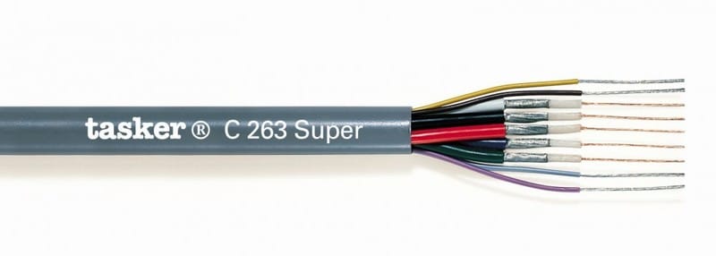 TASKER - VGA -kaapeli 5x75 ohm + 4x0.2 - Tasker C263 Super (500m)