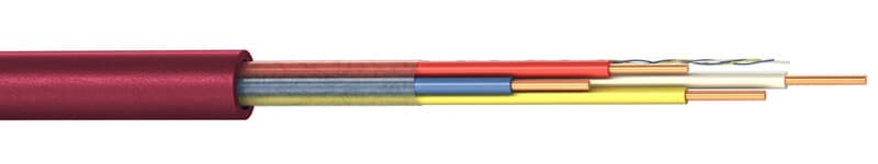 VOKA - Instumentointikaapeli-HF Voka - KLM-LSOH 2x1,0 PU K500 Dca