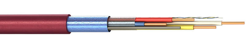 VOKA - Instrumentointikaapeli - KLMA-HF 4x0,8+0,8 PU K500 Cca