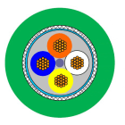 HEDTEC - Automaatiokaapeli - PROFINET C 2x2xAWG22/19 FC UL