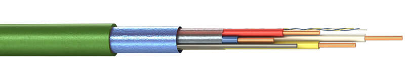 VOKA - Merkinantokaapeli-HF - KLMA-HF 4x0,8+0,8 VIH K500 Cca