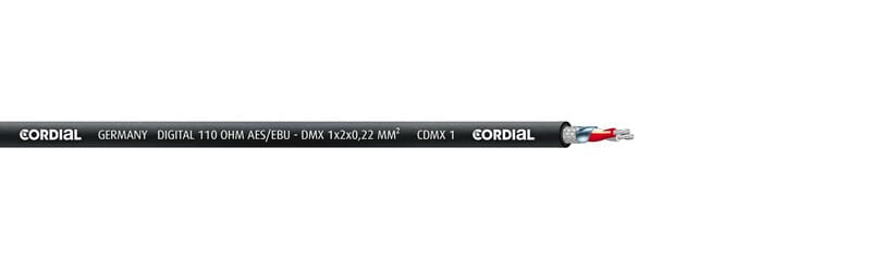 NEUTRIX - 2x0.22 DMX/AES/EBU kaapeli - CDMX1