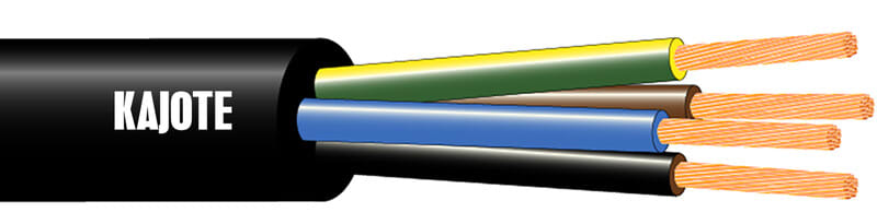 KAJOTE - Pylväsvalaisinjohto - MPK 4x2,5 S MU K500