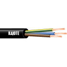 KAJOTE - Asennuskaapeli-HF Kajote - MSK HF 3x1.5 S MUSTA R100 Eca