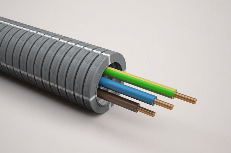 WIRELL - Putkijohto-HF Wirell Aalto - 20HF-A ML 3x1,5S R100 Dca