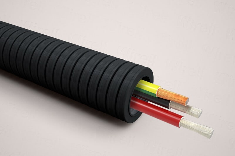 WIRELL - Putkijohto-HF - 20HF-UV SOLAR 2x6+6 R100 Dca