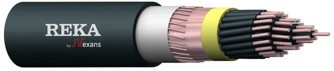 REKA - Ohjauskaapeli-HF - EMCMO-HF D 37x1,5/10 K500 Dca
