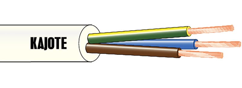 KAJOTE - Liitäntäkaapeli Kajote - MSK 3x2.5 S VA K500 Eca
