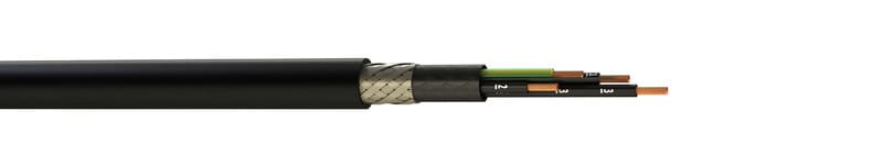FABER KABEL - Häiriösuojattu ohjauskaapeli 1kV - YSLYCY-JZ 600 4x1,5 MU K500 Eca